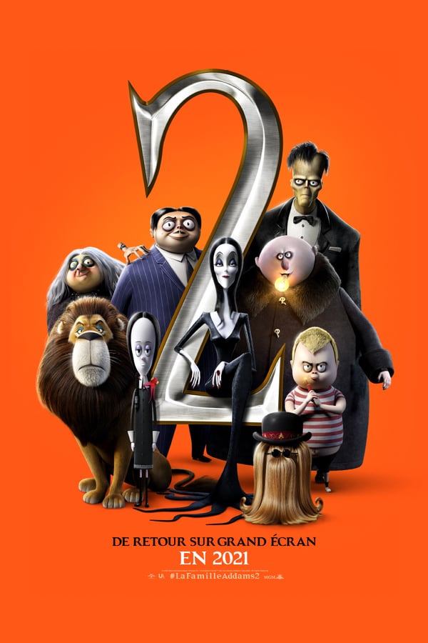 Suite de la version animée de 2019 de La famille Addams.