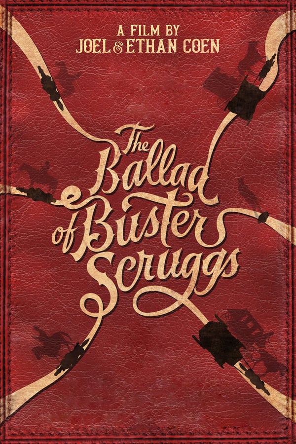 Vignettes weaving together the stories of six individuals in the old West at the end of the Civil War. Following the tales of a sharp-shooting songster, a wannabe bank robber, two weary traveling performers, a lone gold prospector, a woman traveling the West to an uncertain future, and a motley crew of strangers undertaking a carriage ride.