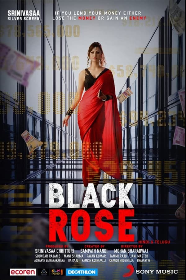 Black Rose is a thriller movie writted by Samapth Nandi and directed by Mohan Bharadwaj. The movie casts Urvashi Rautela in the main lead role. The music scored by Mani Sharma while Srinivasaa Chhitturi produced this movie.