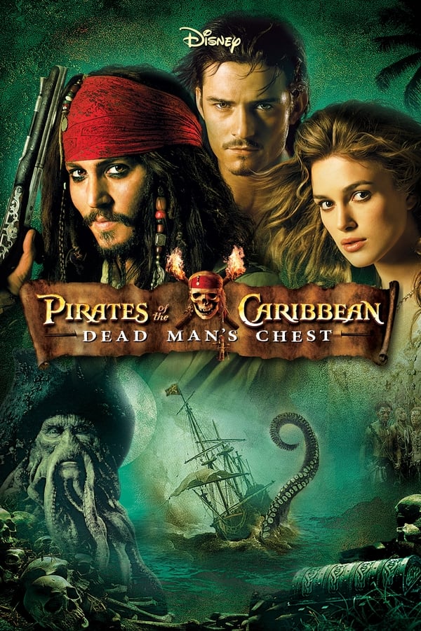 Captain Jack Sparrow works his way out of a blood debt with the ghostly Davey Jones to avoid eternal damnation.