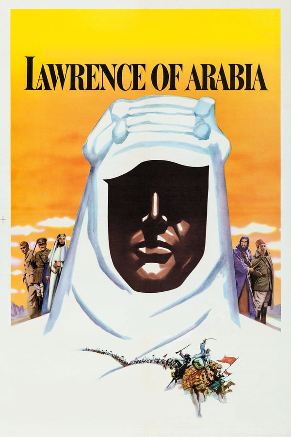 The story of British officer T.E. Lawrence's mission to aid the Arab tribes in their revolt against the Ottoman Empire during the First World War. Lawrence becomes a flamboyant, messianic figure in the cause of Arab unity but his psychological instability threatens to undermine his achievements.