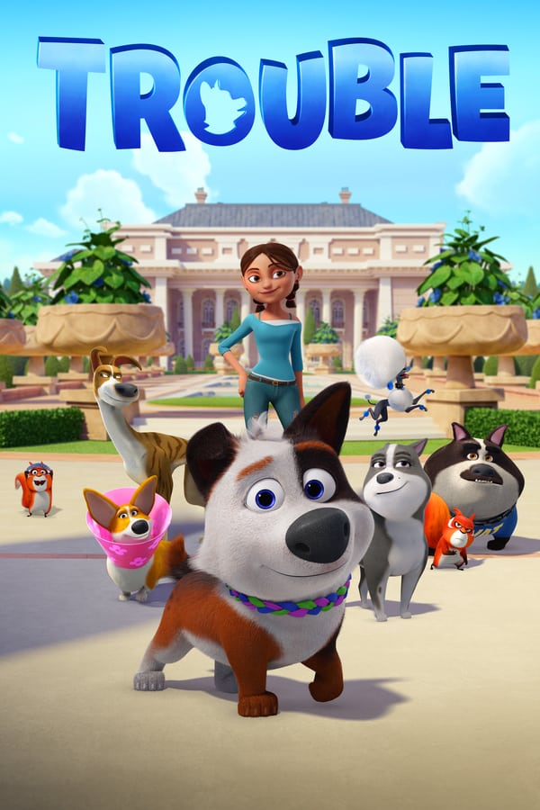 A pampered dog named Trouble must learn to live in the real world, while trying to escape from his former owner's greedy children.