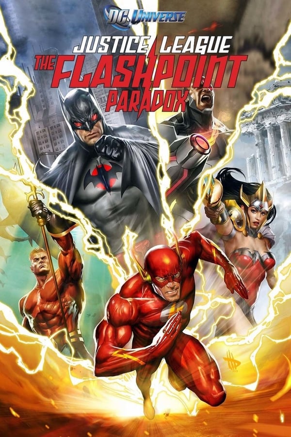 When time travel allows a past wrong to be righted for The Flash and his family, the ripples of the event prove disastrous as a fractured, alternate reality now exists where a Justice League never formed, and even Superman is nowhere to be found. Teaming with a grittier, more violent Dark Knight and Cyborg, Flash races to restore the continuity of his original timeline while this new world is ravaged by a fierce war between Wonder Woman's Amazons and Aquaman’s Atlanteans.